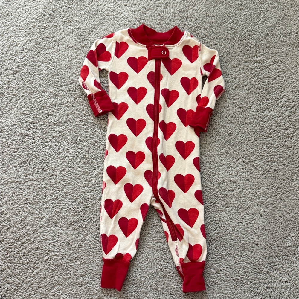 Hanna Anderson heart zippy